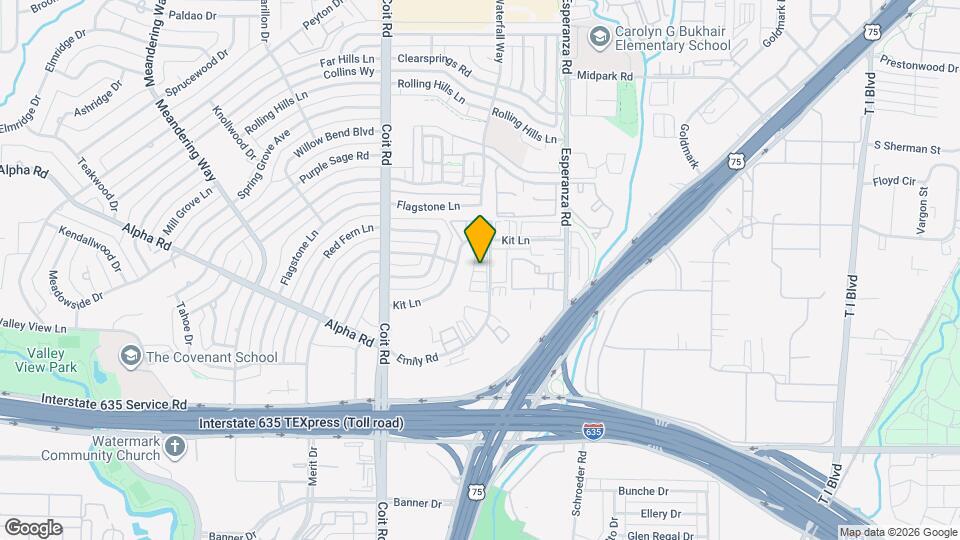 13353 Emily Rd, Unit SI ID1613349P Map and Location Details