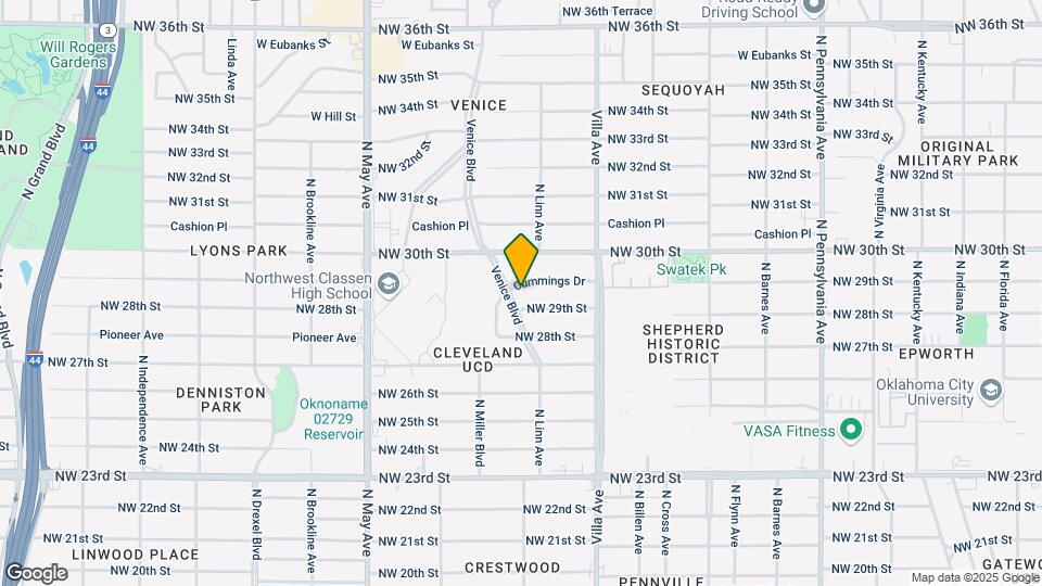 2616 Cummings Dr Map and Location Details