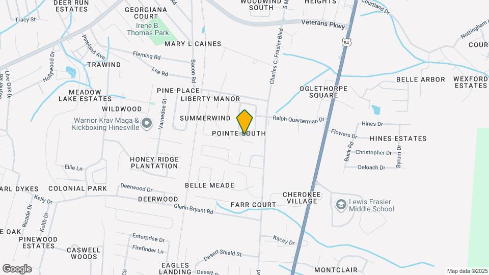 928 Greenbriar Trial Map and Location Details