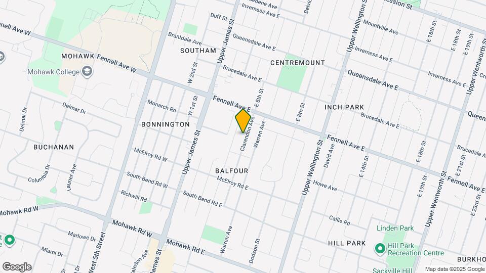 38 Clarendon Ave Map and Location Details