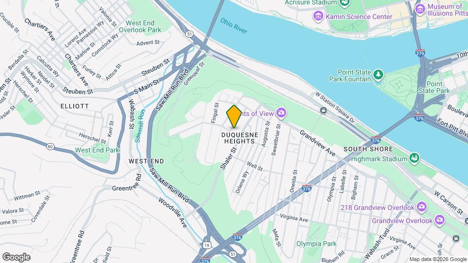 261 Seward St Map and Location Details