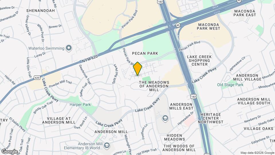 12504 Pranav Ln Map and Location Details