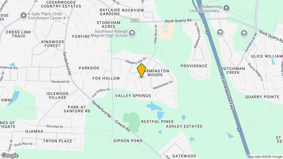 1433 Tamarino Dr Map and Location Details