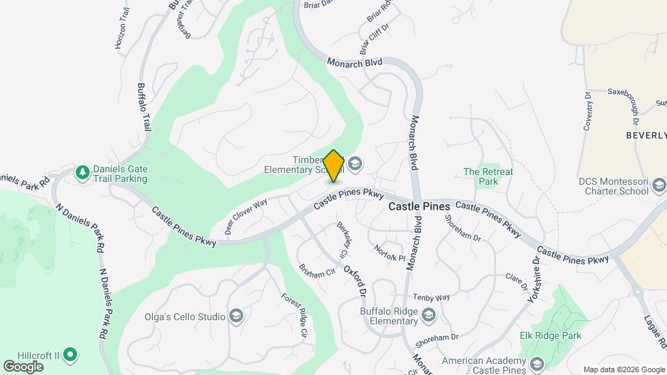 750 Deer Clover Cir Map and Location Details