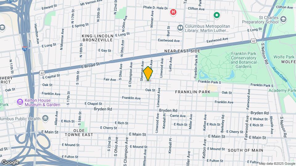 127 Wilson Ave Mapa y Detalles de la Ubicación