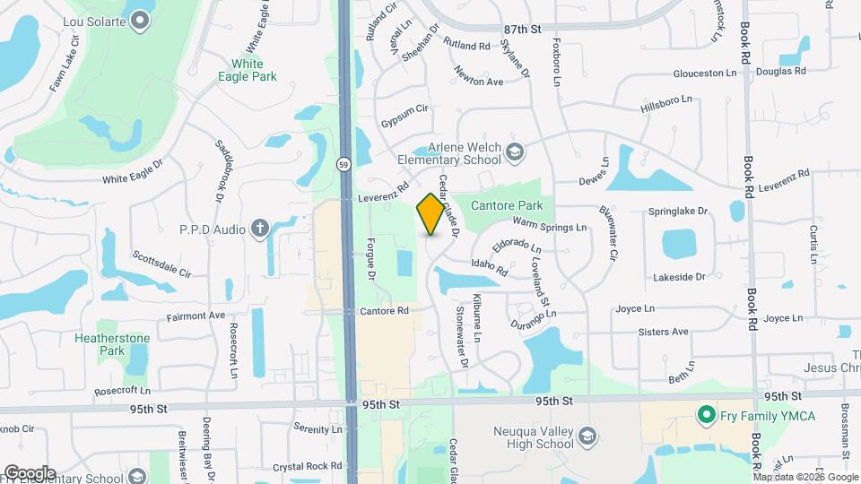 2728 Cripple Creek Ct Map and Location Details