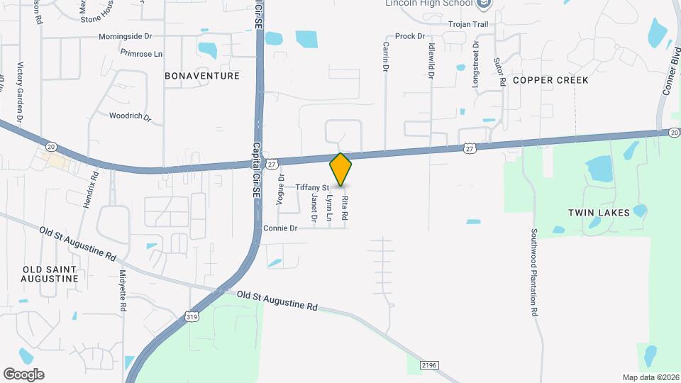 3273 Tiffany St Map and Location Details