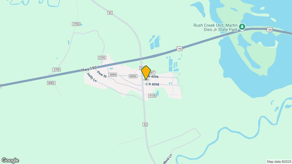 295 FM 92 S Map and Location Details