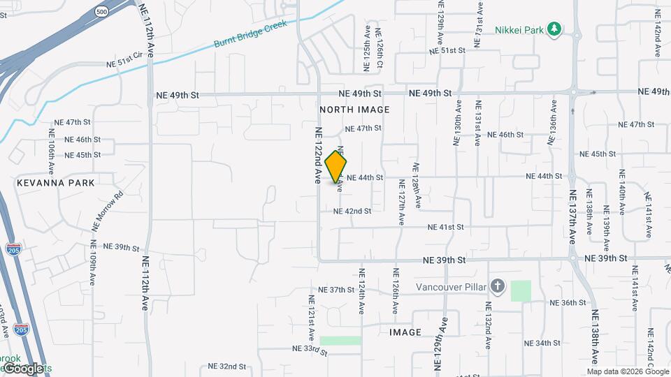 4304 NE 123rd Ave Map and Location Details