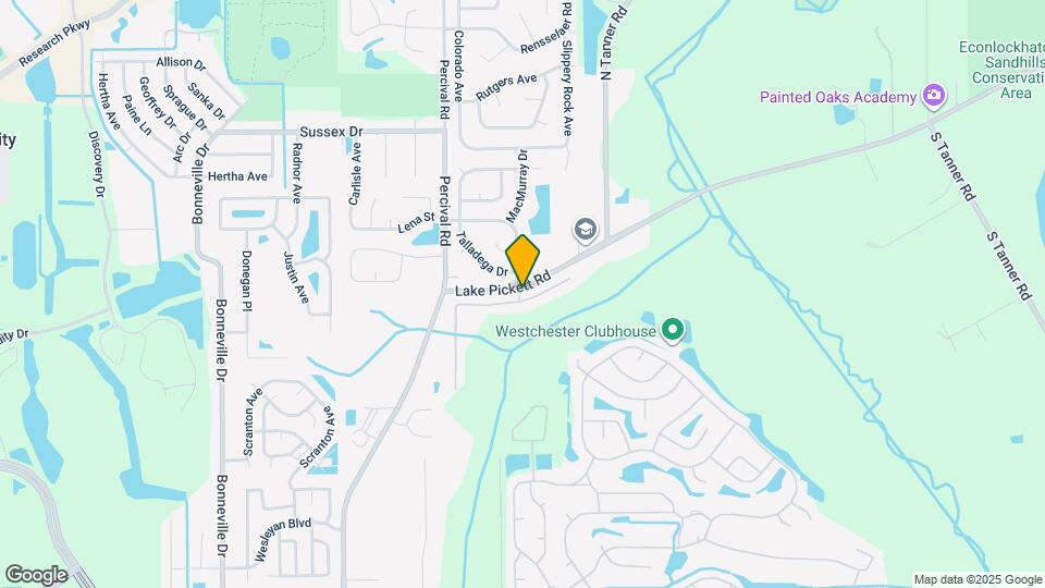 14213 Econ Woods Ln Map and Location Details