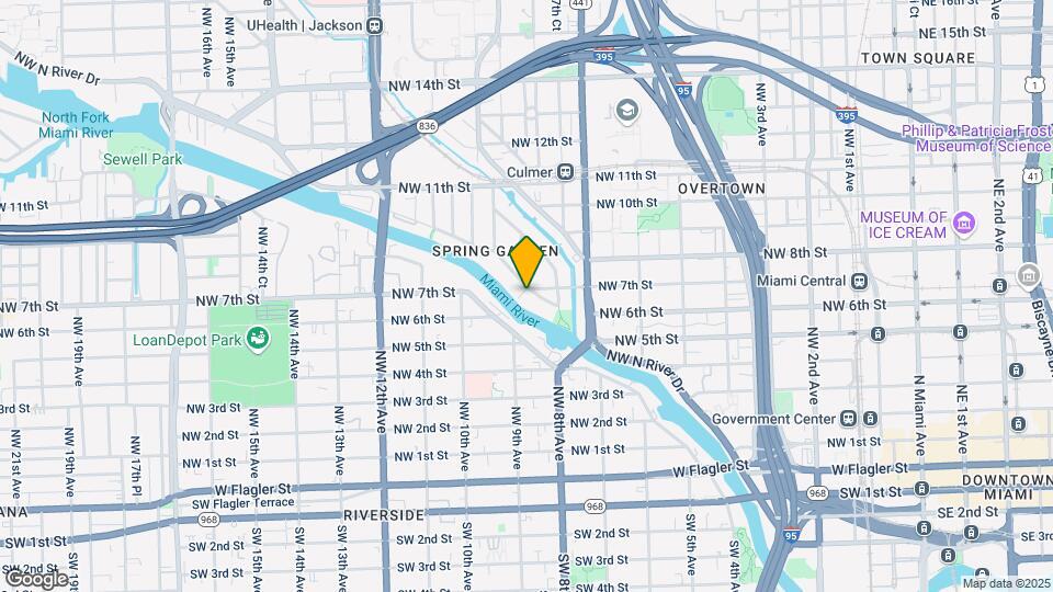 668 NW N River Dr Mapa y Detalles de la Ubicación