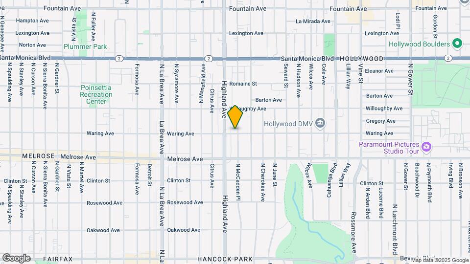 6701 Waring Ave Map and Location Details