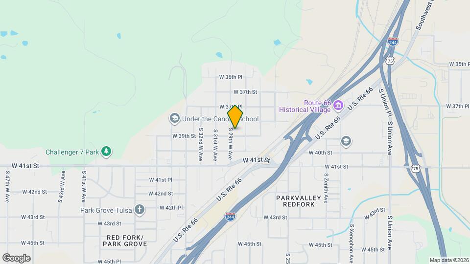 3817 S 29th W Ave Map and Location Details