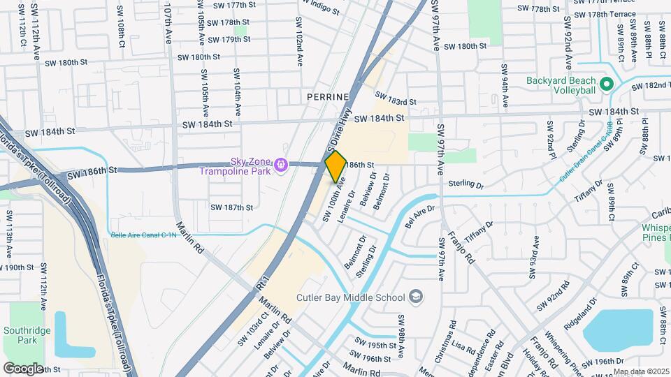 18706 SW 100th Ave Map and Location Details