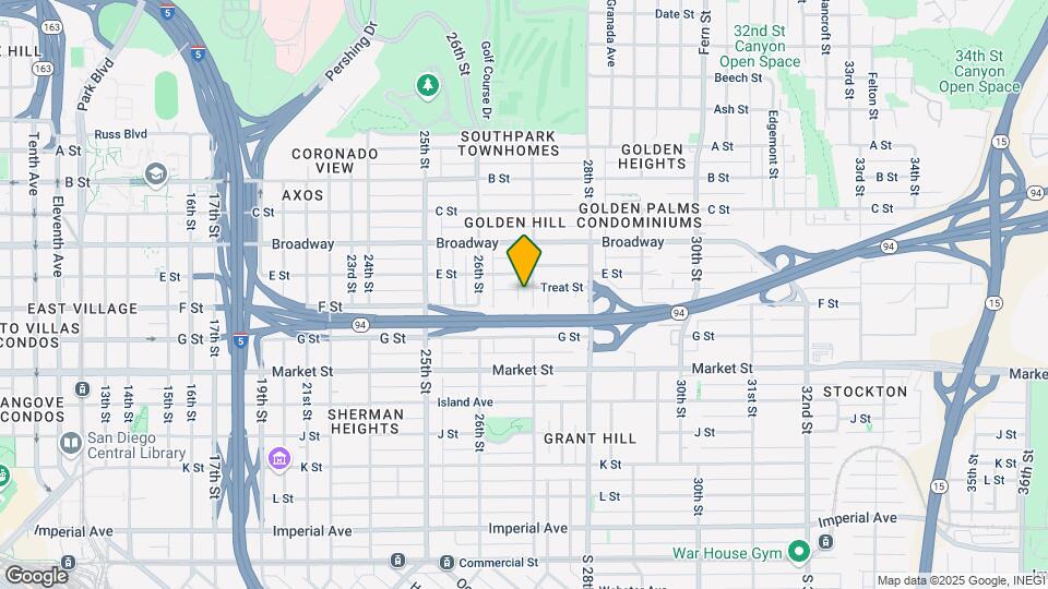 816 27th St, Unit #6 Map and Location Details
