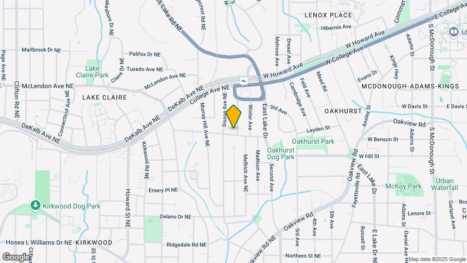 294 Leland Ter NE, Unit B Map and Location Details
