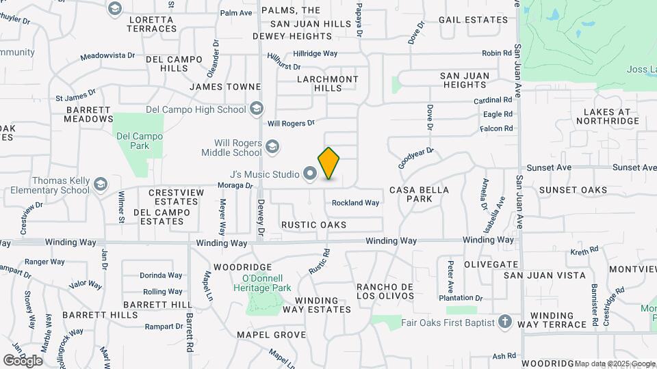 4801 Papaya Dr Map and Location Details