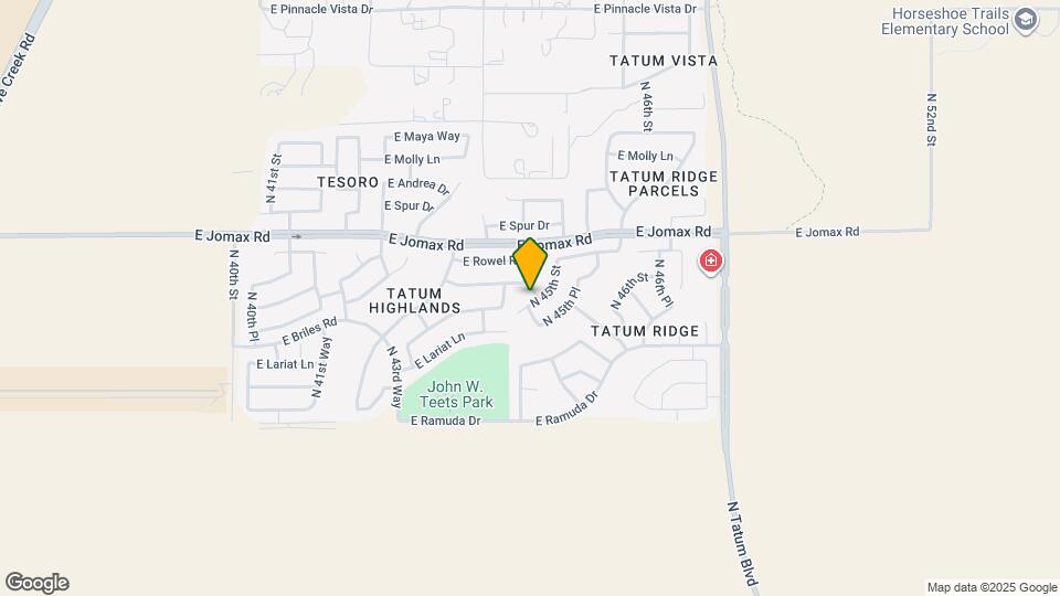 26224 N 45th St Map and Location Details