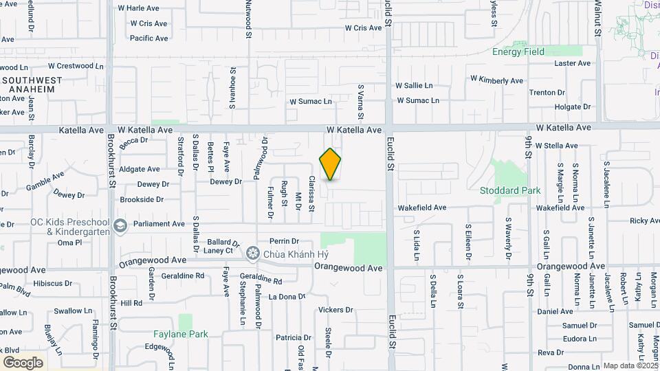 10761 Palma Vista Ave Mapa y Detalles de la Ubicación