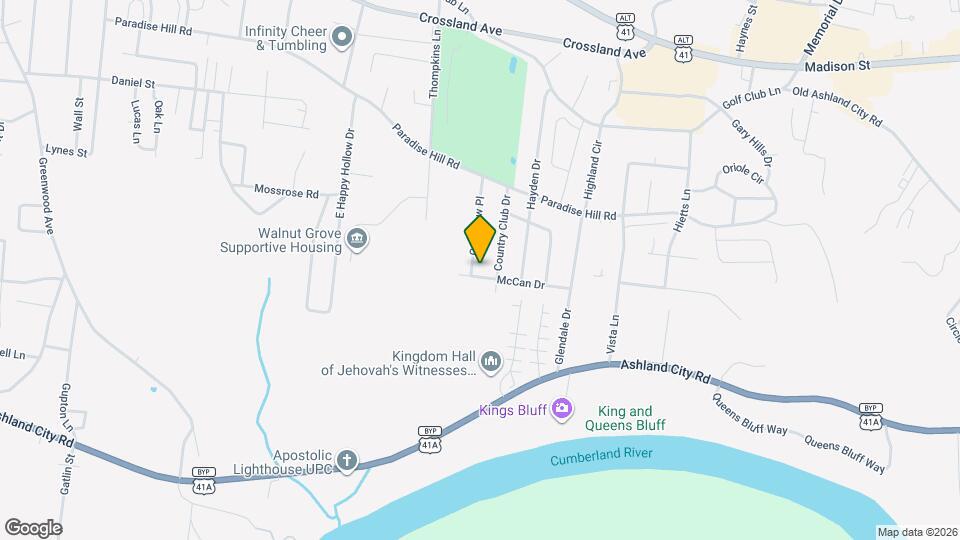 1437 McCan Dr Map and Location Details