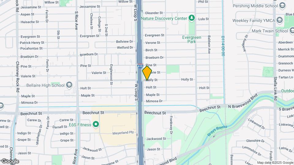 4625 Holly St Map and Location Details