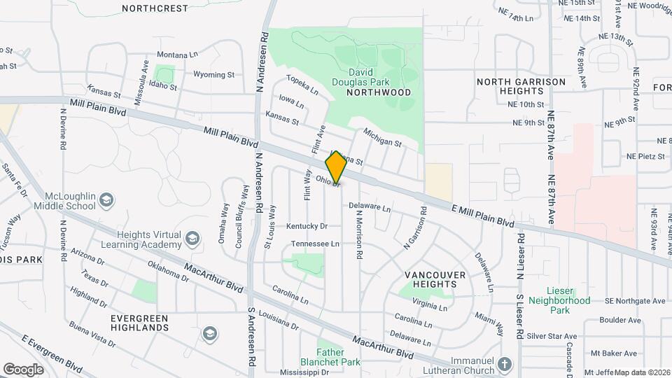 7211 Ohio Dr Map and Location Details