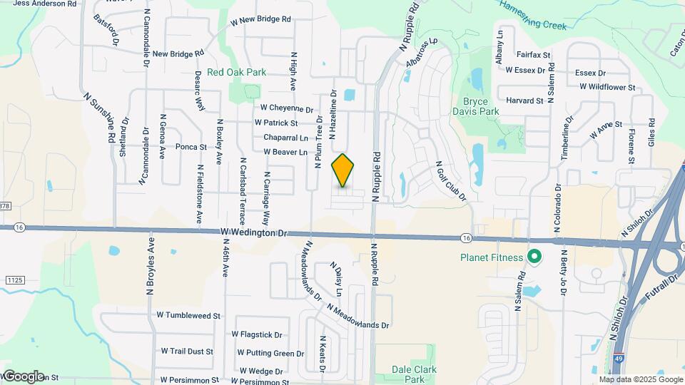 1271 N Corsica Dr Map and Location Details