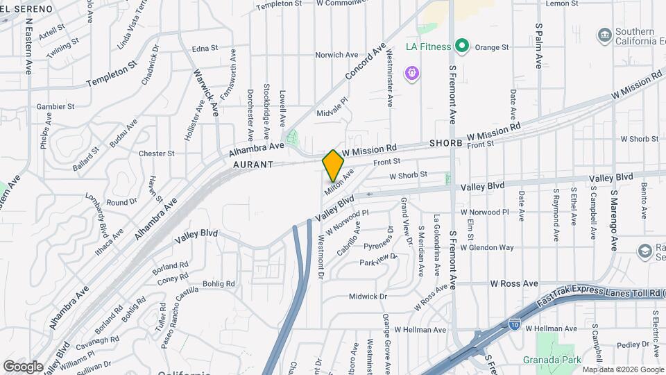 1419-1419 Milton Ave Map and Location Details