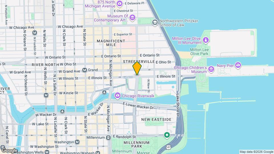 219 E Illinois St, Unit 4709 Map and Location Details
