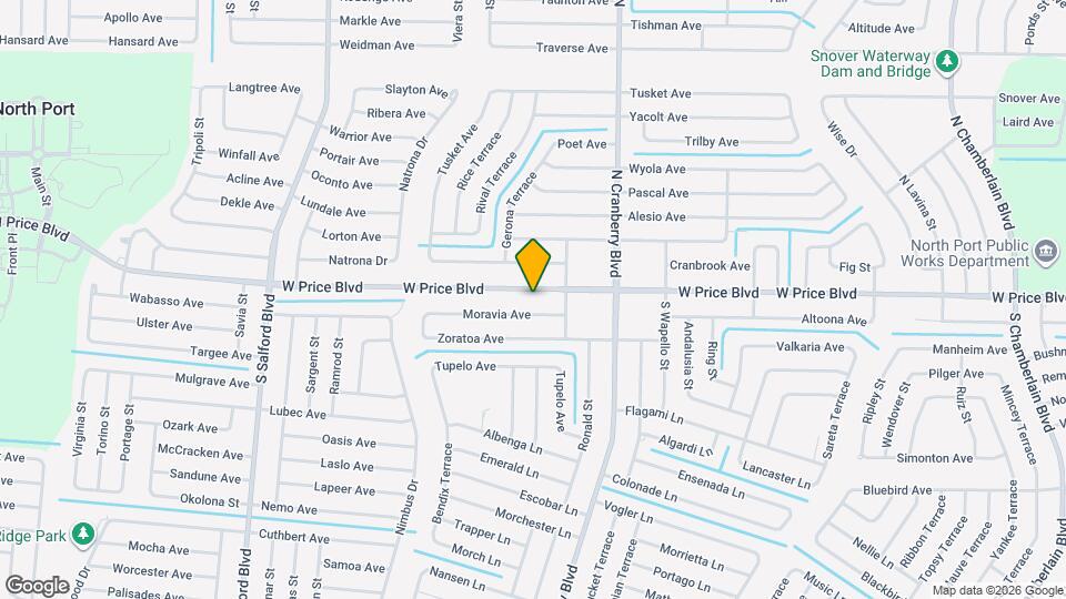 3265 W Price Blvd Mapa y Detalles de la Ubicación