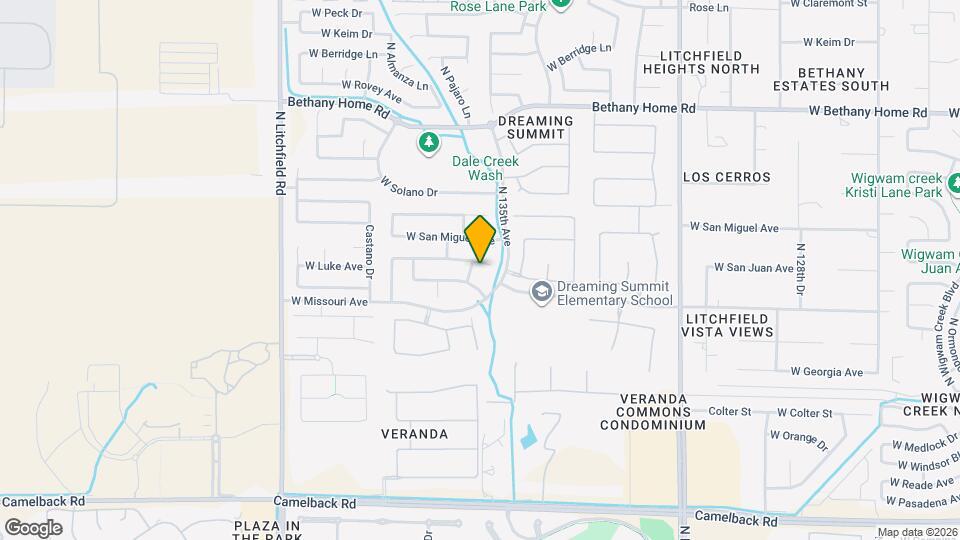 13519 W San Juan Ct Map and Location Details