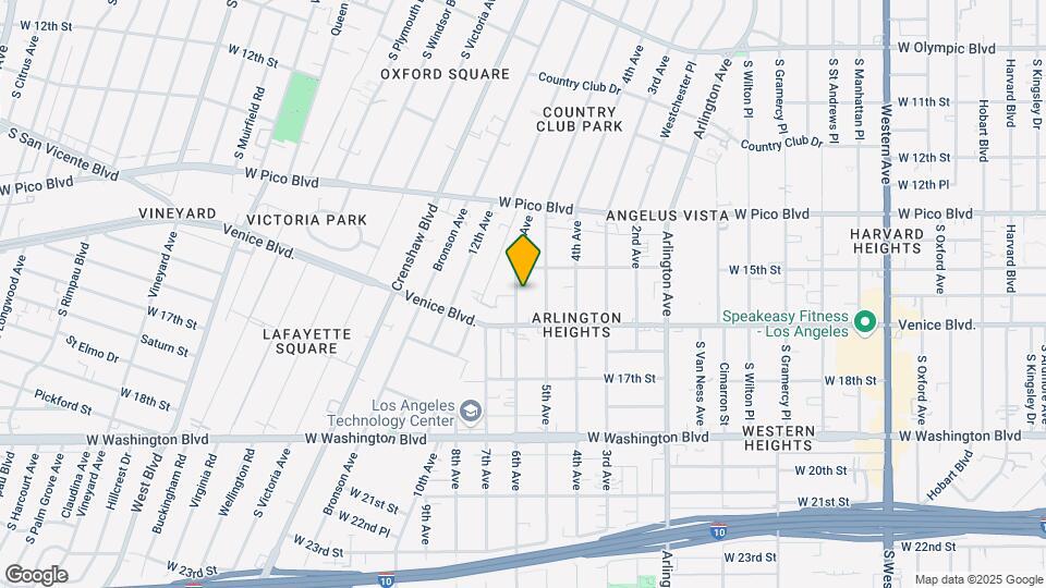1526 6th Ave Mapa y Detalles de la Ubicación