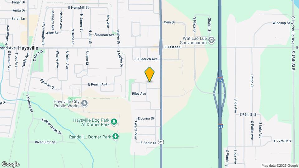306 S Twin Pines Ave Map and Location Details