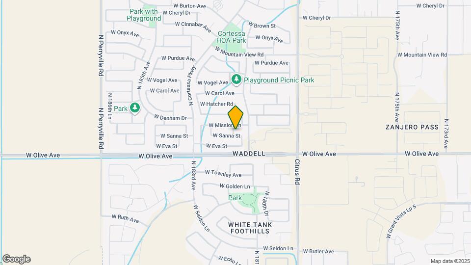 18138 W Sanna St Mapa y Detalles de la Ubicación