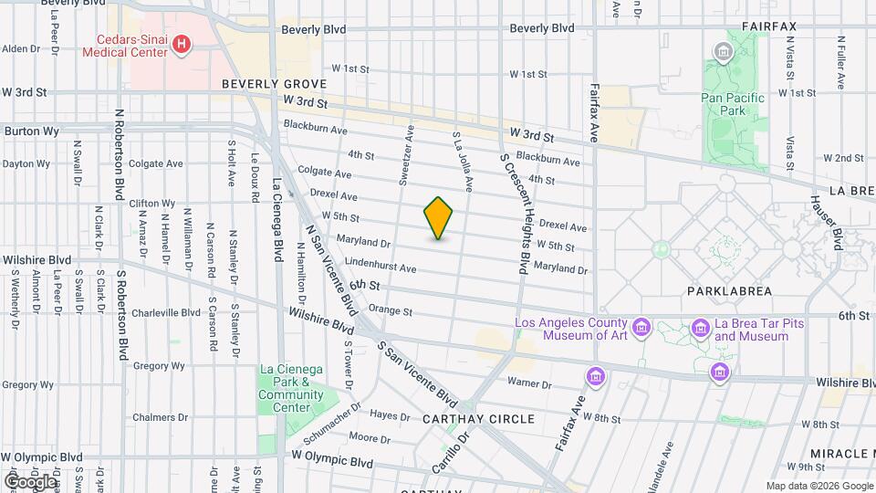 6431 Maryland Dr Map and Location Details