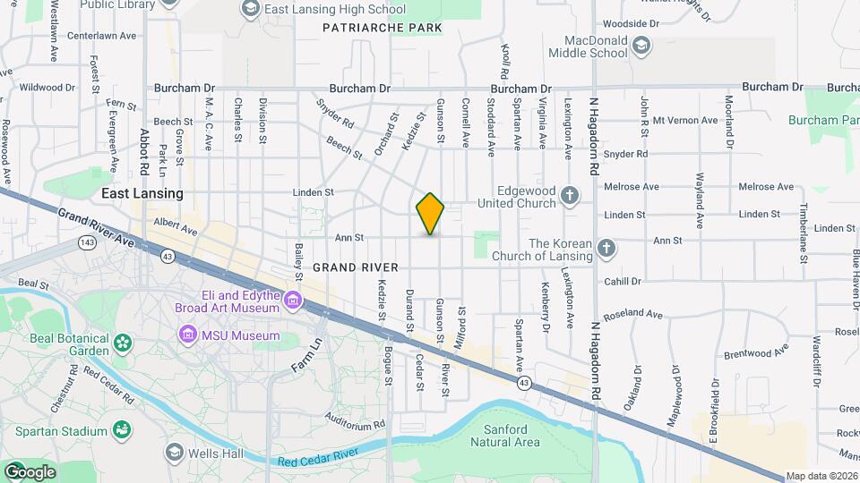 289 Gunson St Map and Location Details