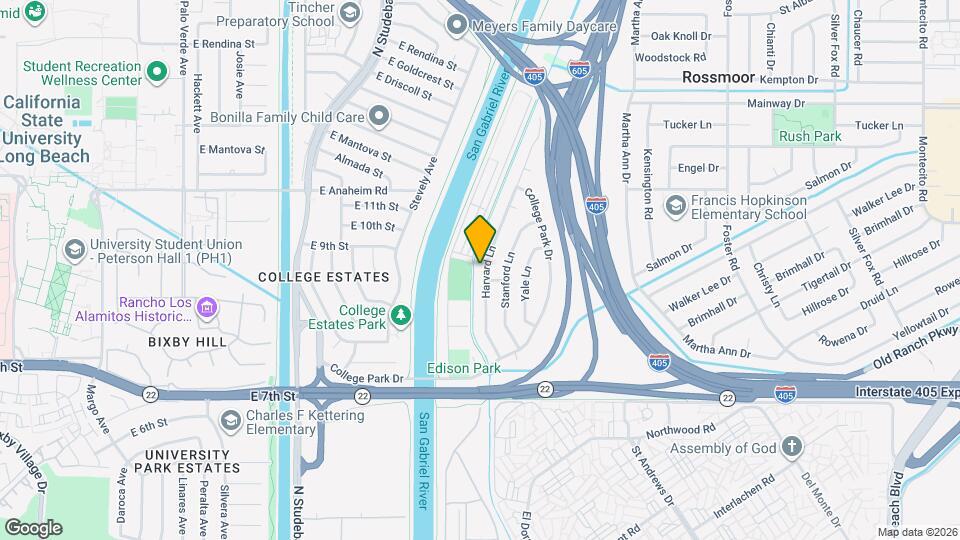 185 Harvard Ln Map and Location Details