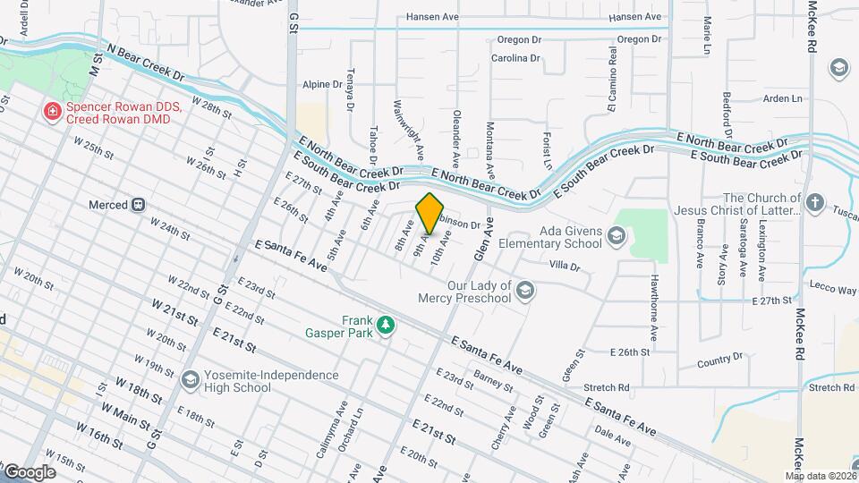 2686 9th Ave Map and Location Details