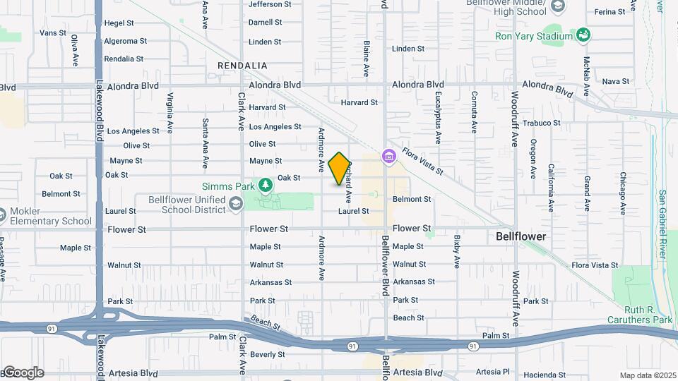 9629-9630 Belmont St Map and Location Details