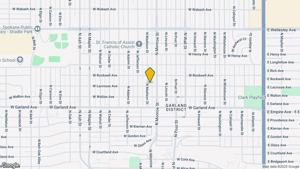 1020 W Lacrosse Ave Map and Location Details
