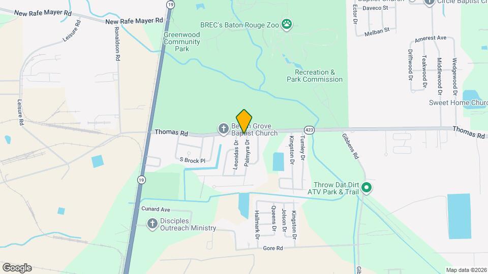 12369 Palmyra Dr Map and Location Details