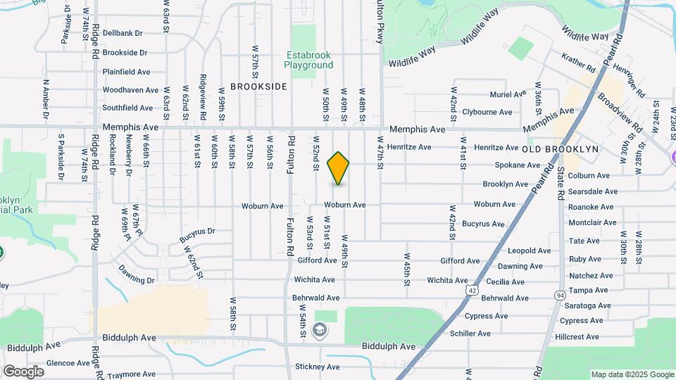 4385 W 50th St, Unit UP Map and Location Details
