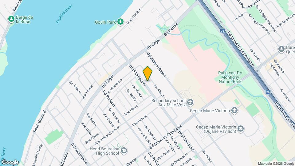 12365 Langelier Boul Map and Location Details