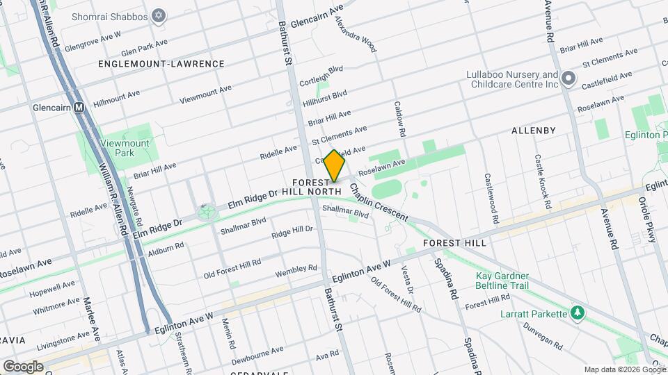 Terrace Gardens Map and Location Details