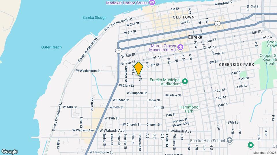 106 W Grant St, Unit 106 W Grant Street Map and Location Details