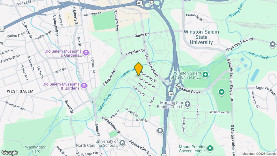 510 Alexander St Map and Location Details