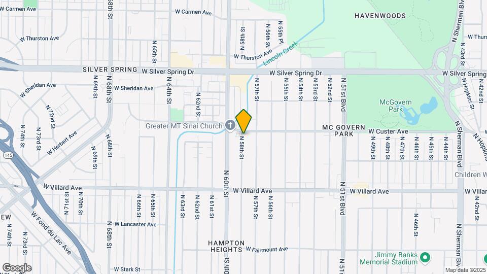 5362 N 58th St Mapa y Detalles de la Ubicación