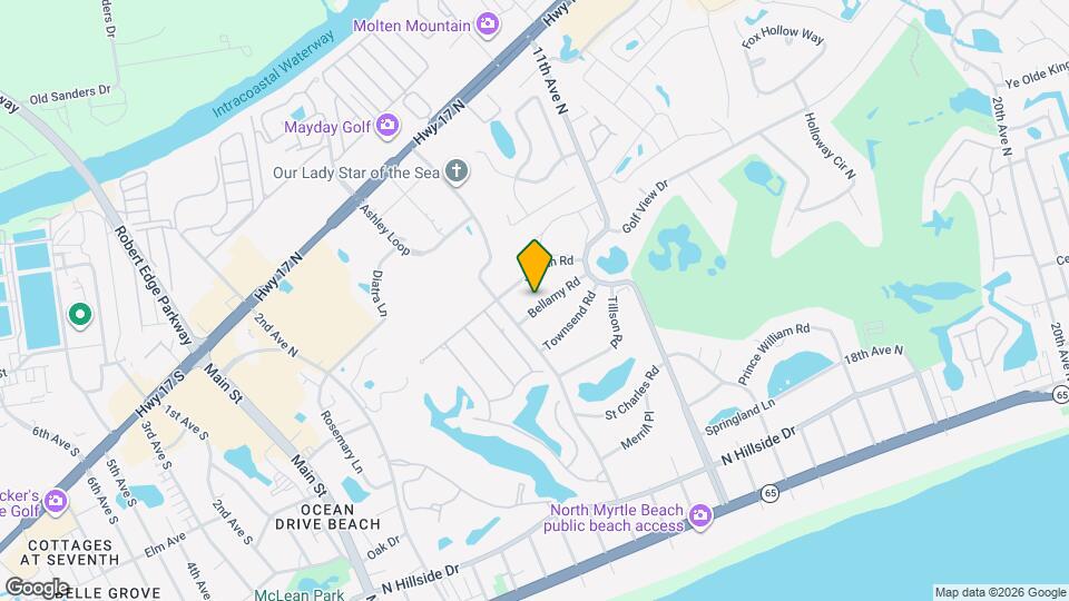 807 Bellamy Rd Mapa y Detalles de la Ubicación