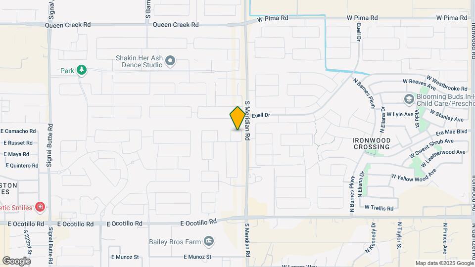 23153 E Camacho Rd Map and Location Details