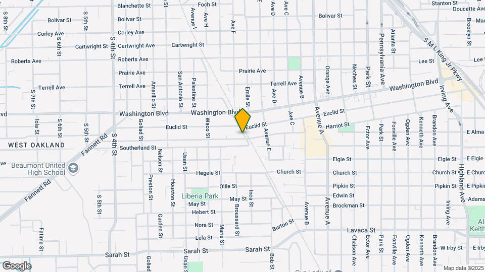 1904 Harriot St Map and Location Details